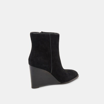 SUSANN BOOTIES ONYX SUEDE