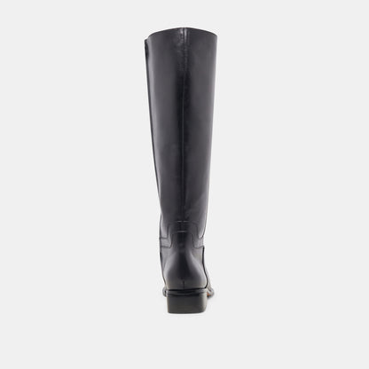 VERDI BOOTS BLACK LEATHER