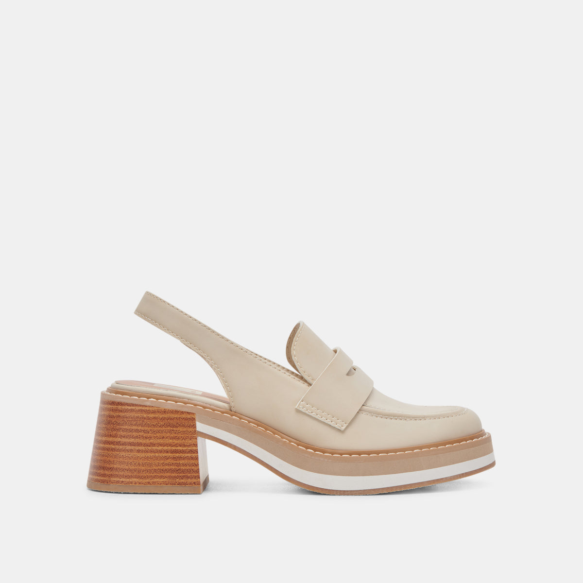 HATTIE LOAFERS IVORY STELLA – Dolce Vita