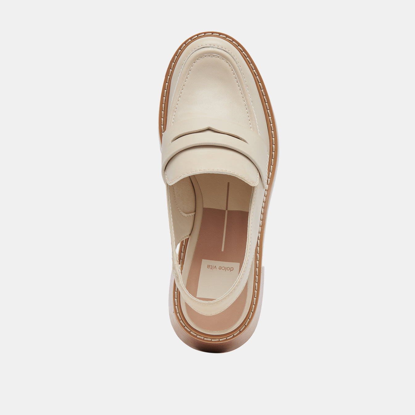 HATTIE LOAFERS IVORY STELLA – Dolce Vita