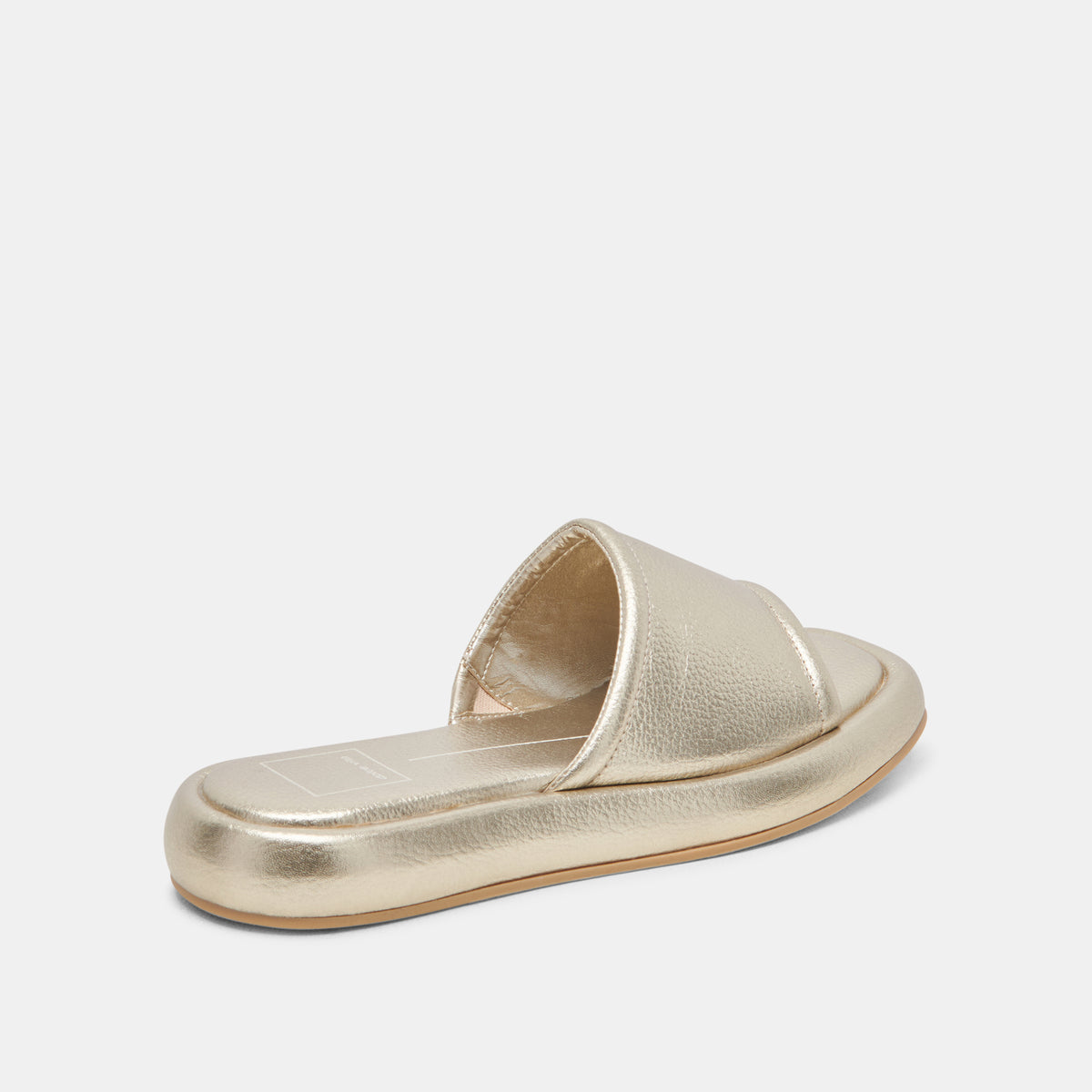 AISHA SANDALS GOLD METALLIC LEATHER – Dolce Vita