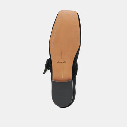 ARORA BALLET FLATS NERO VELVET