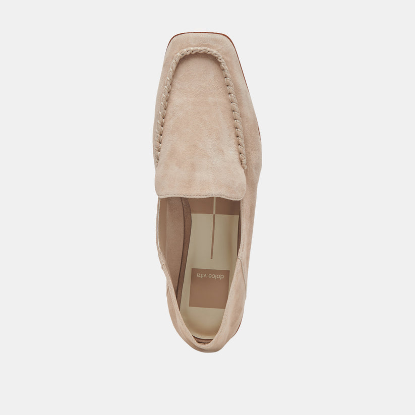 BENY FLATS TAUPE SUEDE – Dolce Vita