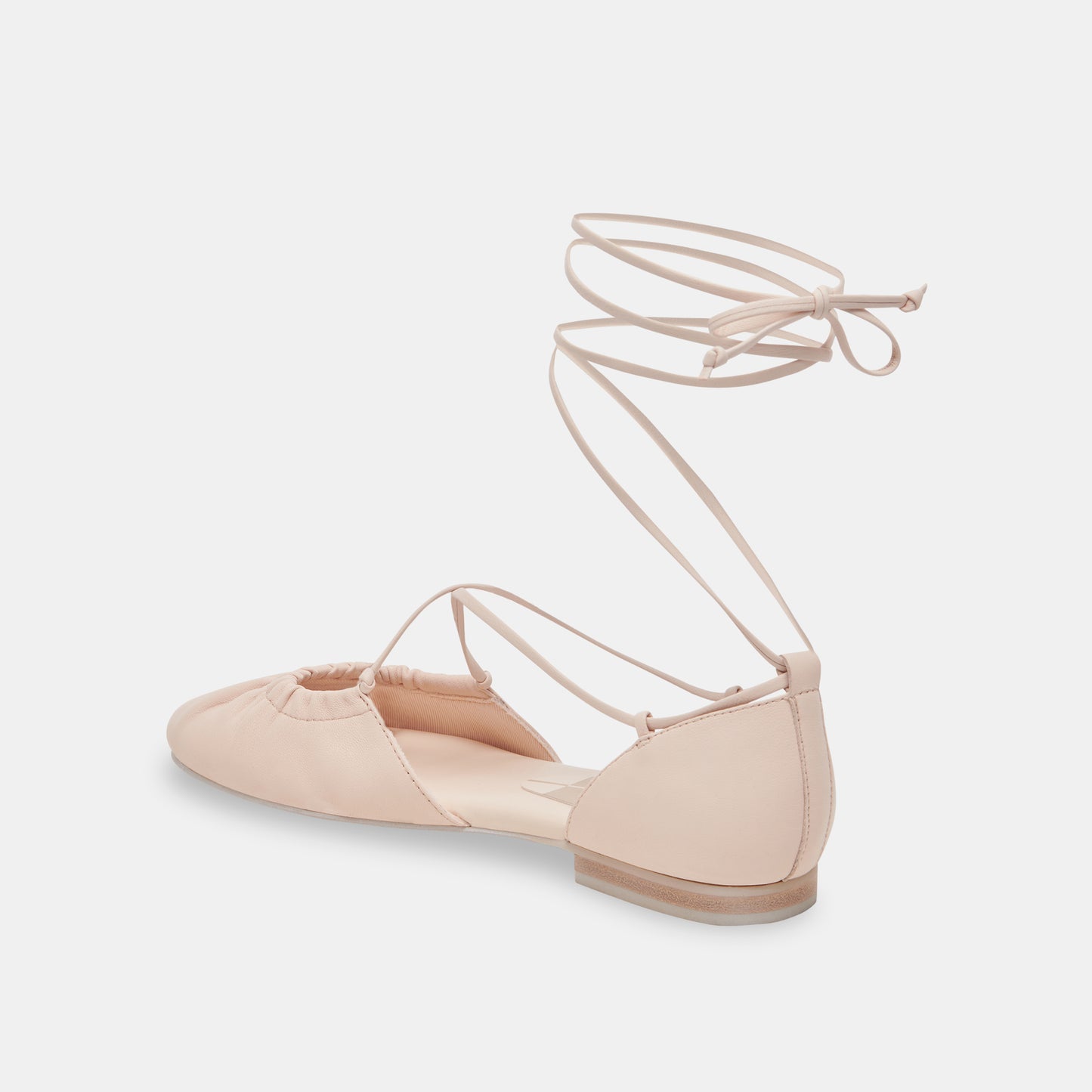 CANCUN BALLET FLATS LIGHT PINK LEATHER