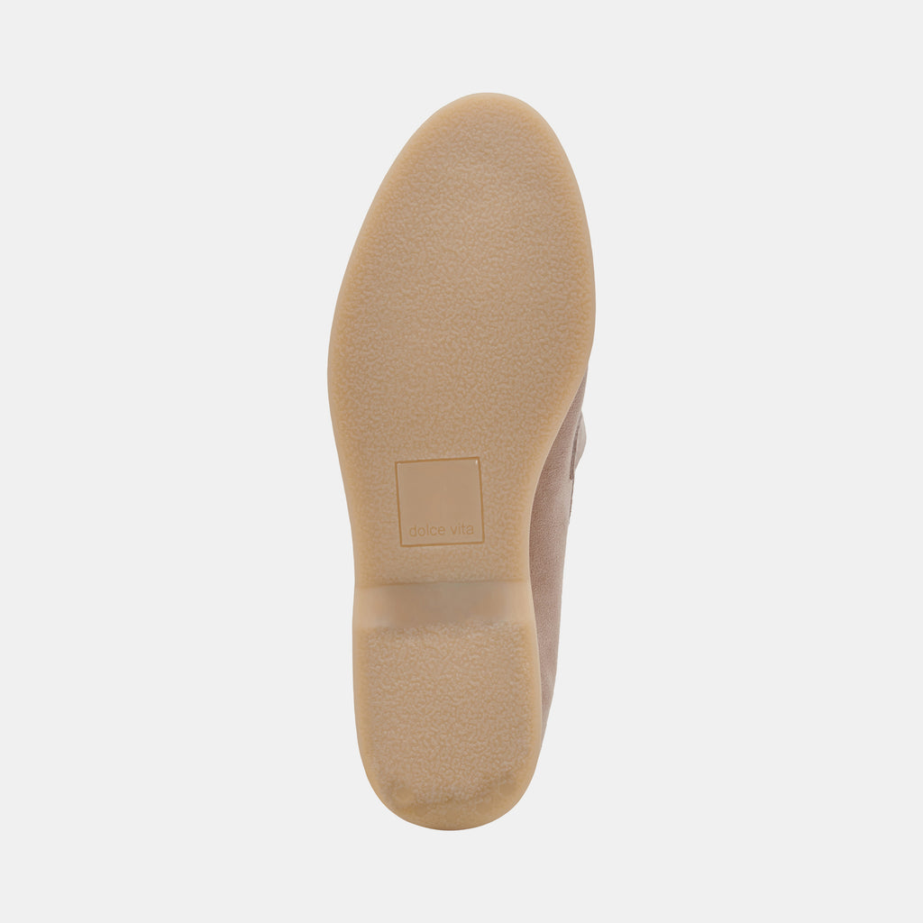 LONZO FLATS Vita – Dolce SUEDE TAUPE
