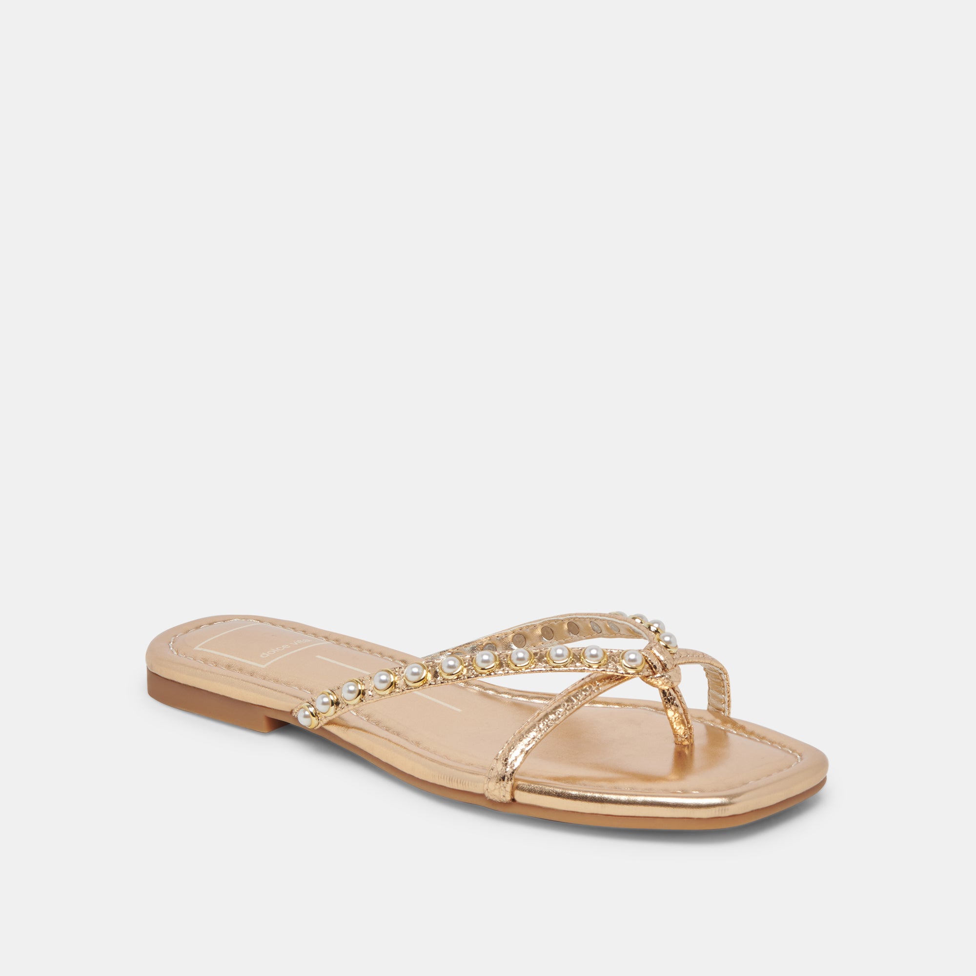 Fashion womens gold sandals