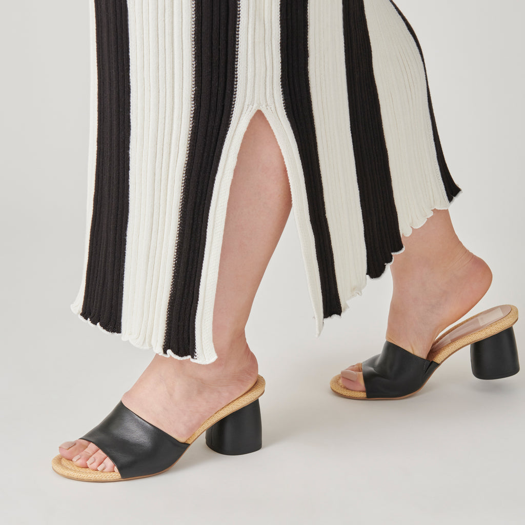 Dolce vita grant raffia on sale mules