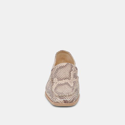 BENY FLATS SAND SNAKE EMBOSSED