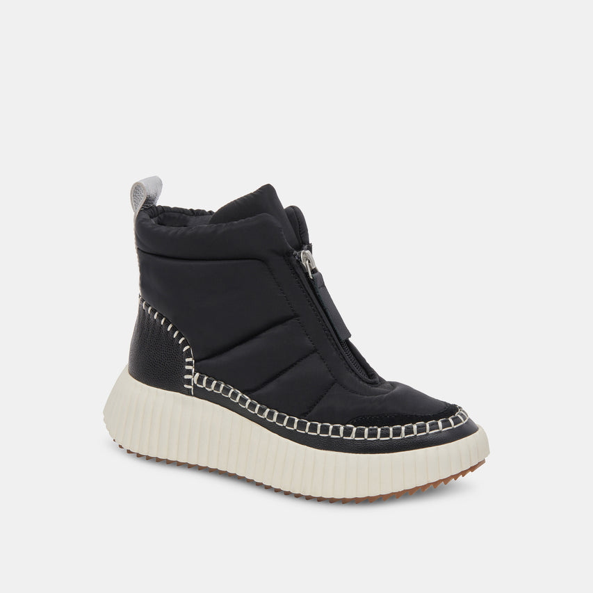 DEVLIN SNEAKERS BLACK NYLON