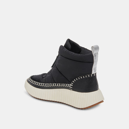 DEVLIN SNEAKERS BLACK NYLON