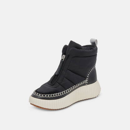 DEVLIN SNEAKERS BLACK NYLON