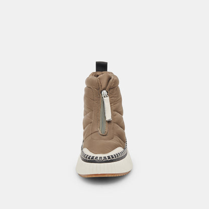 DEVLIN SNEAKERS OLIVE MULTI NYLON