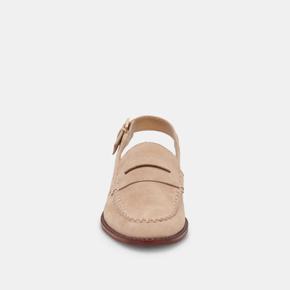 HARDI LOAFERS CAMEL SUEDE