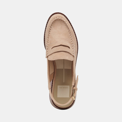 HARDI LOAFERS CAMEL SUEDE