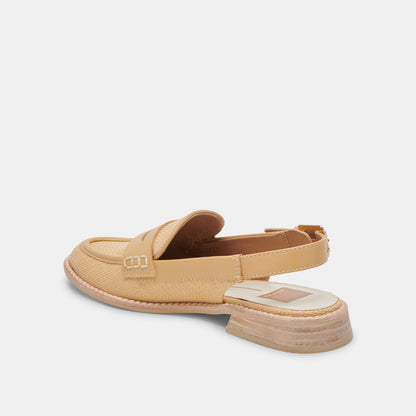 HARDI LOAFERS LT NATURAL RAFFIA