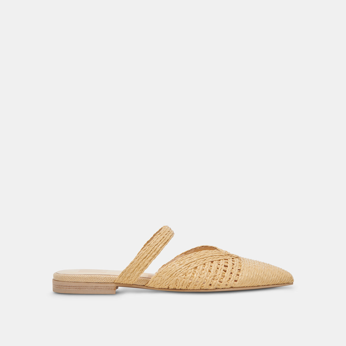 KALINE FLATS LT NATURAL RAFFIA – Dolce Vita