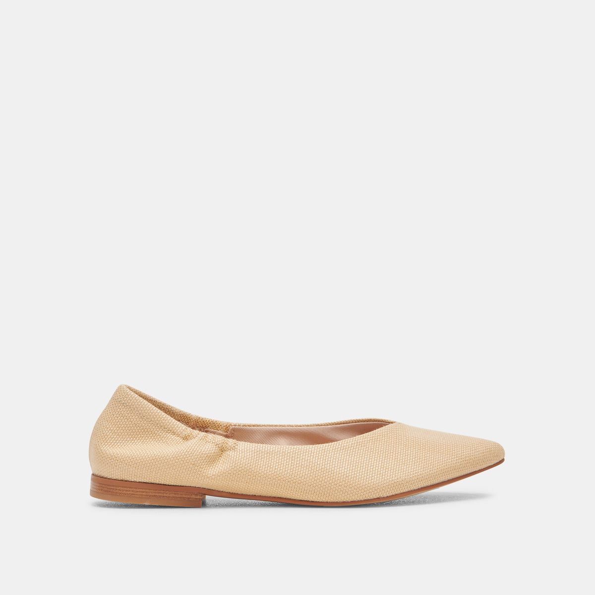 NADAV BALLET FLATS LT NATURAL RAFFIA – Dolce Vita