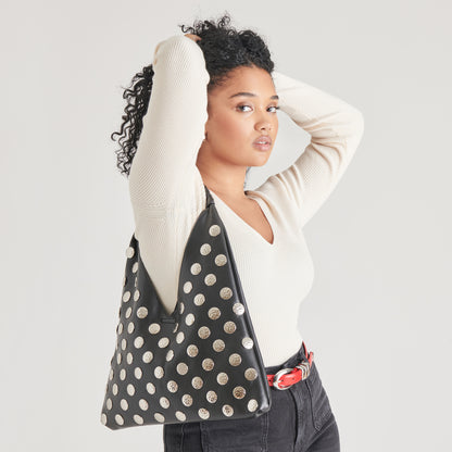 MIA STUD TOTE BLACK MULTI STELLA