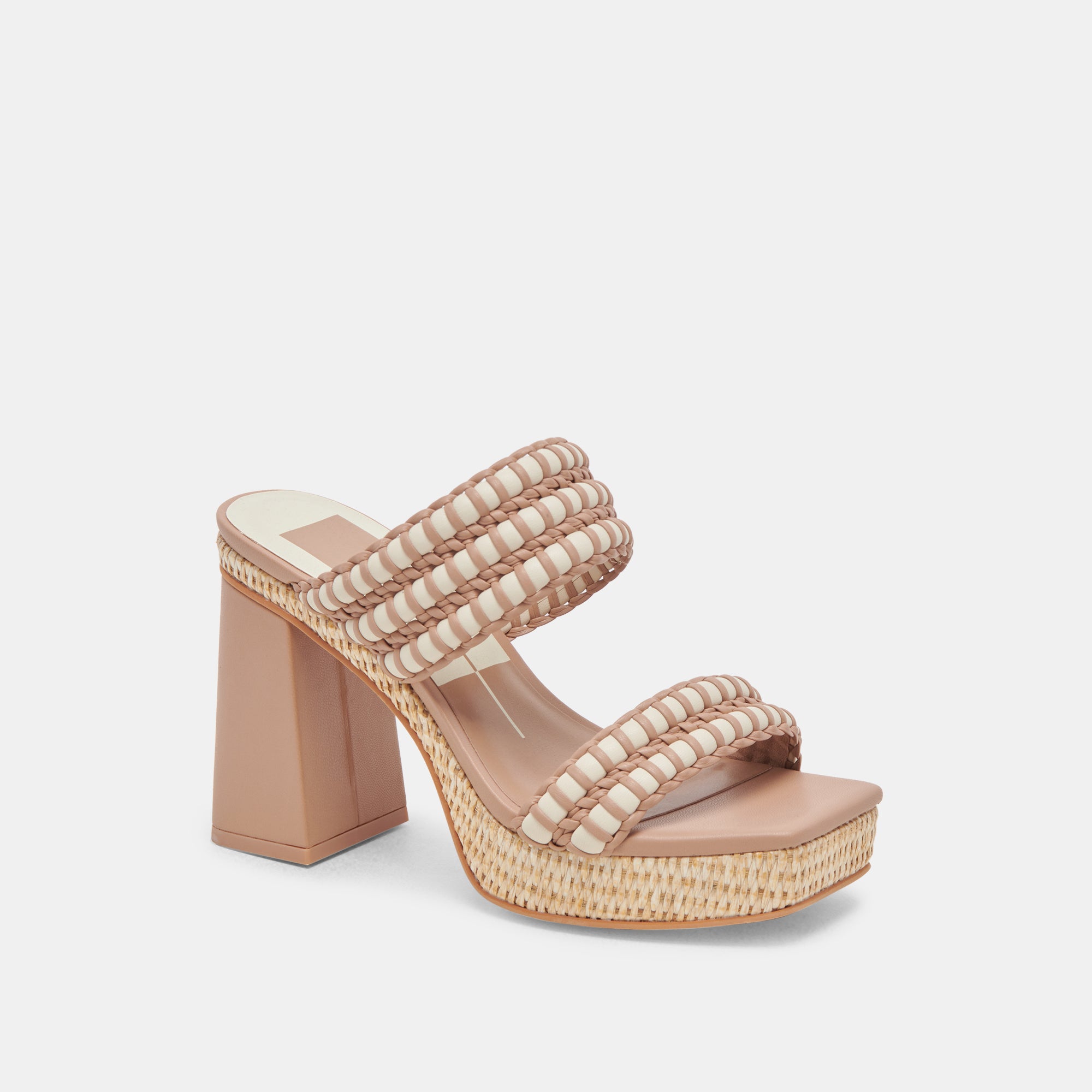 ALFRED HEELS IVORY MULTI STELLA – Dolce Vita