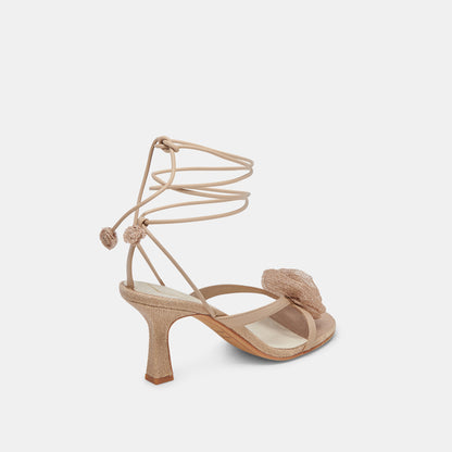 AMORA HEELS CAMEL STELLA