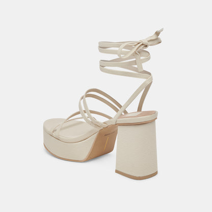 BARBS HEELS IVORY STELLA