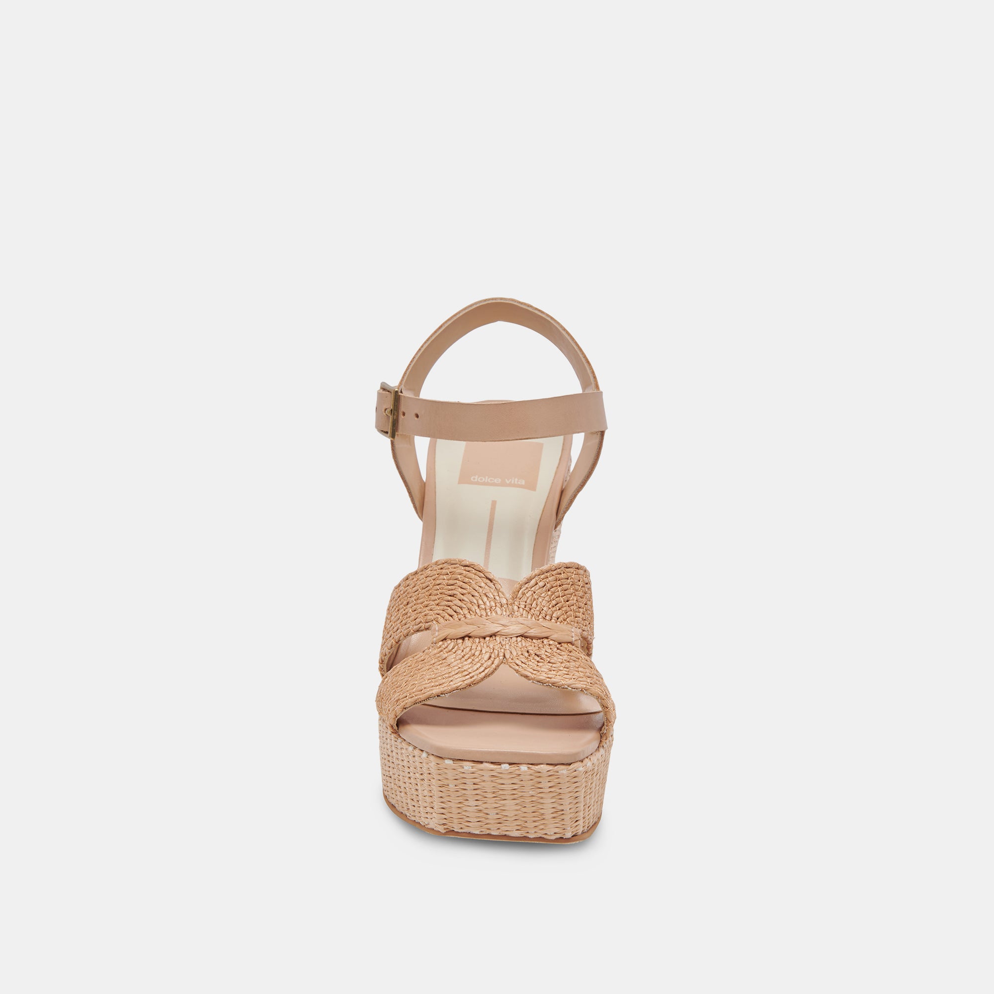 CALE HEELS LT NATURAL RAFFIA – Dolce Vita