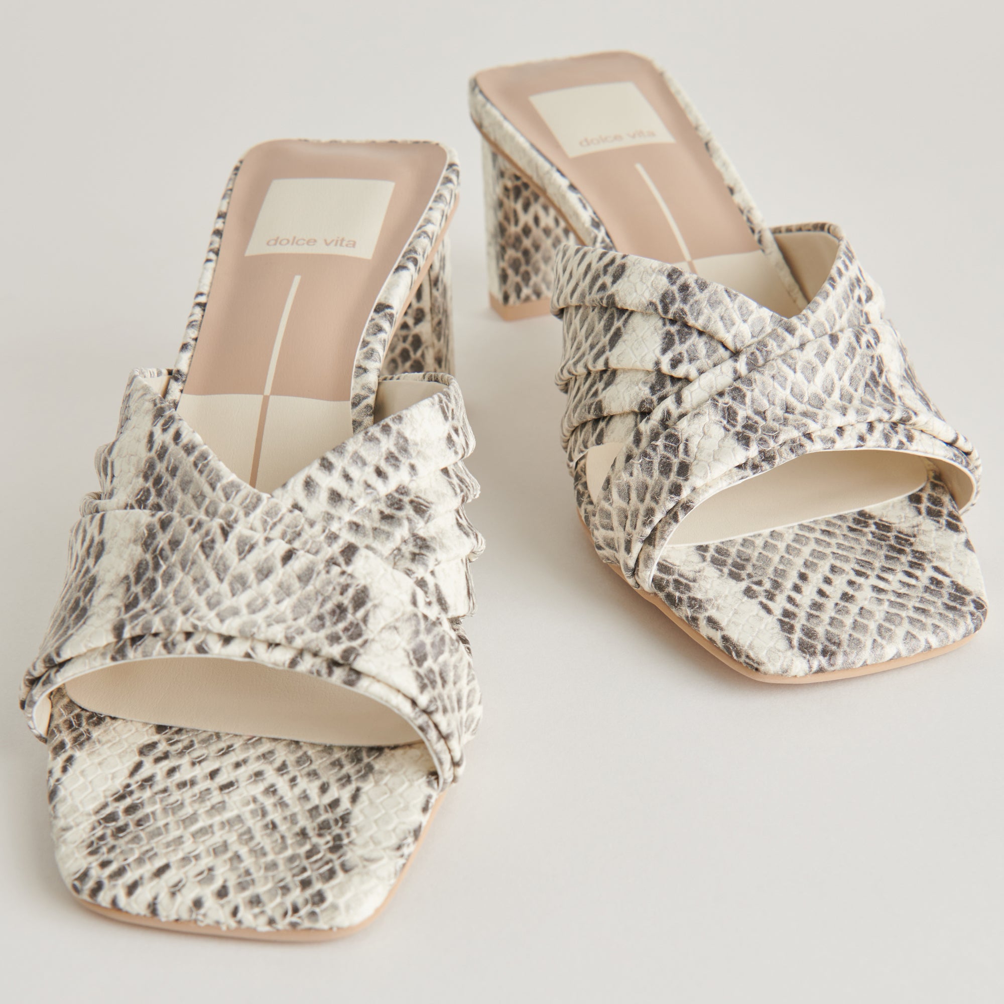 Dolce vita hot sale snakeskin mules