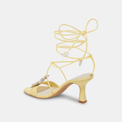 DAIZY HEELS YELLOW STELLA