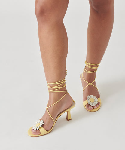 DAIZY HEELS YELLOW STELLA