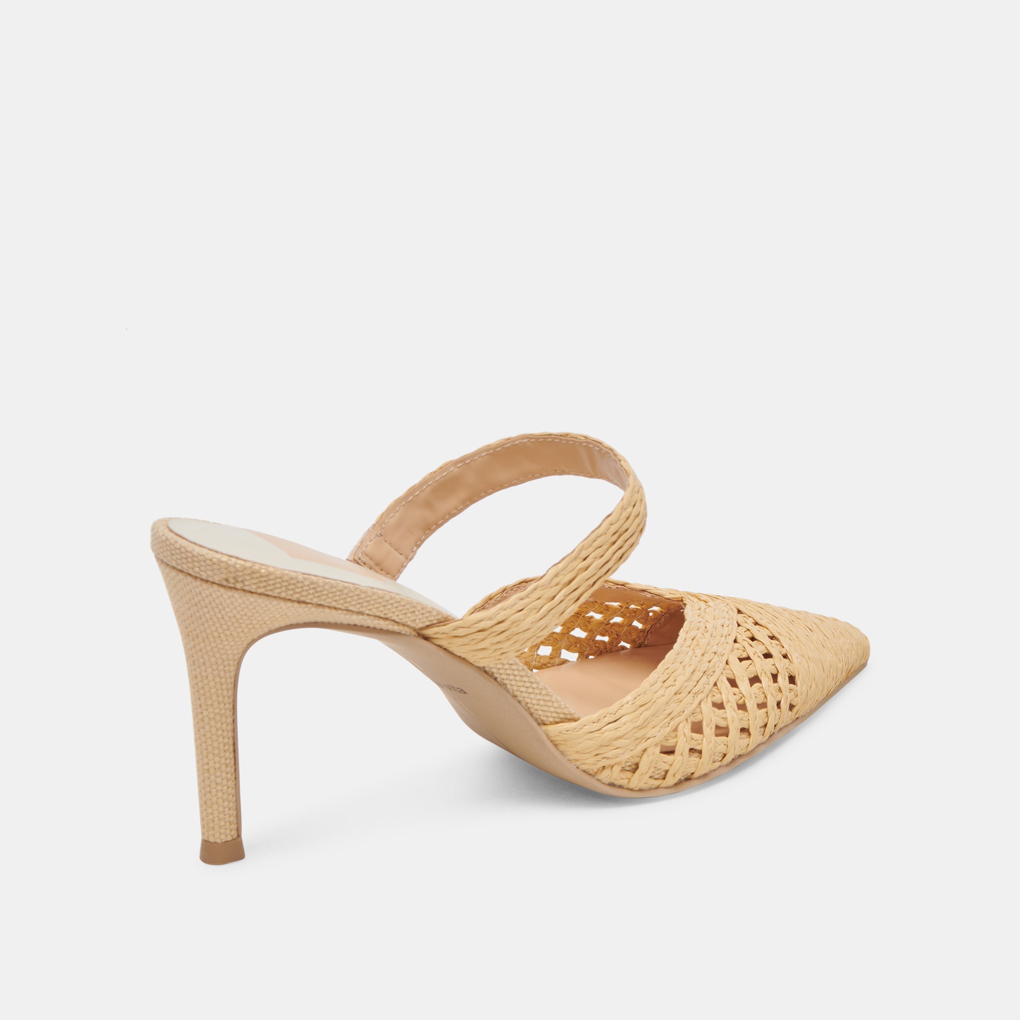 dolce vita grant raffia mules