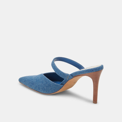 KANIKA HEELS BLUE DENIM