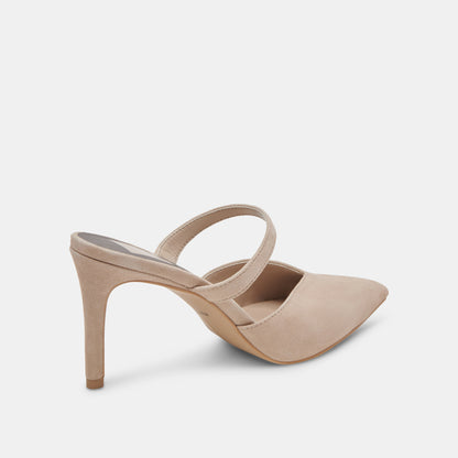 KANIKA HEELS TAUPE SUEDE