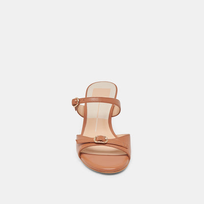 LORALI HEELS SADDLE LEATHER