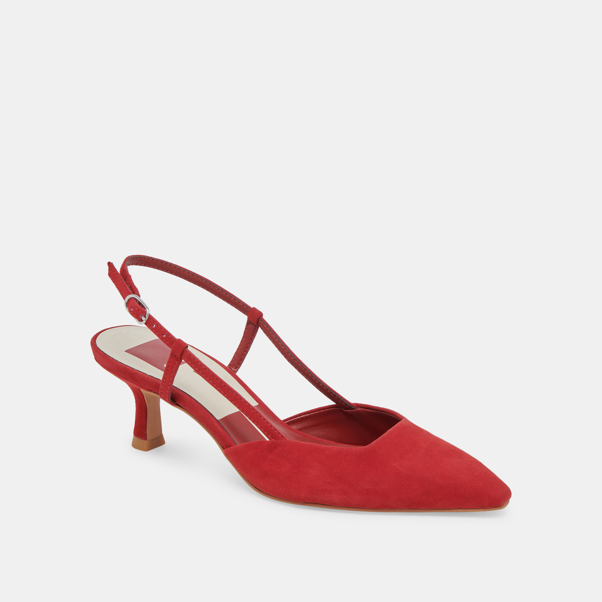 ODELA HEELS CRIMSON SUEDE – Dolce Vita