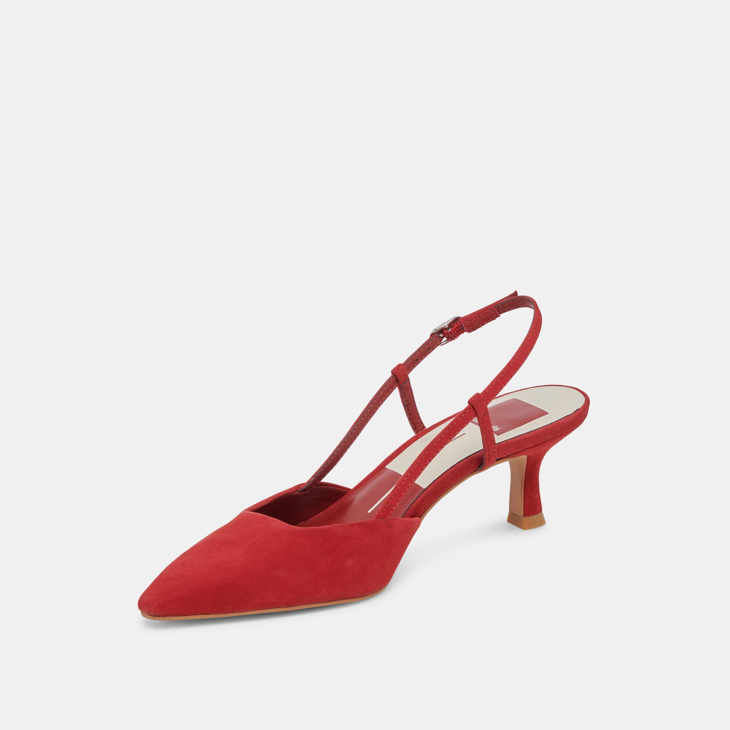 ODELA HEELS CRIMSON SUEDE – Dolce Vita