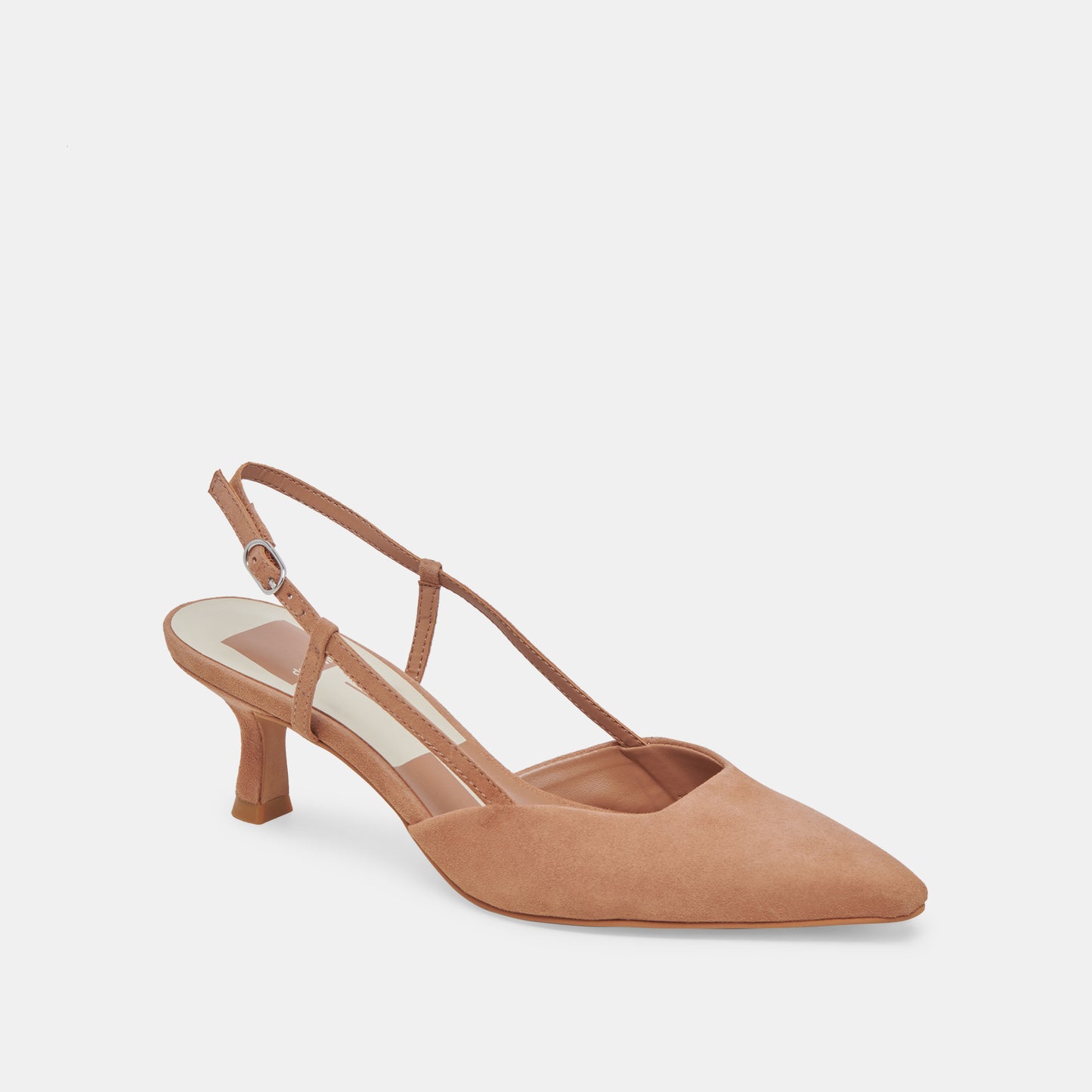 ODELA HEELS TOFFEE SUEDE