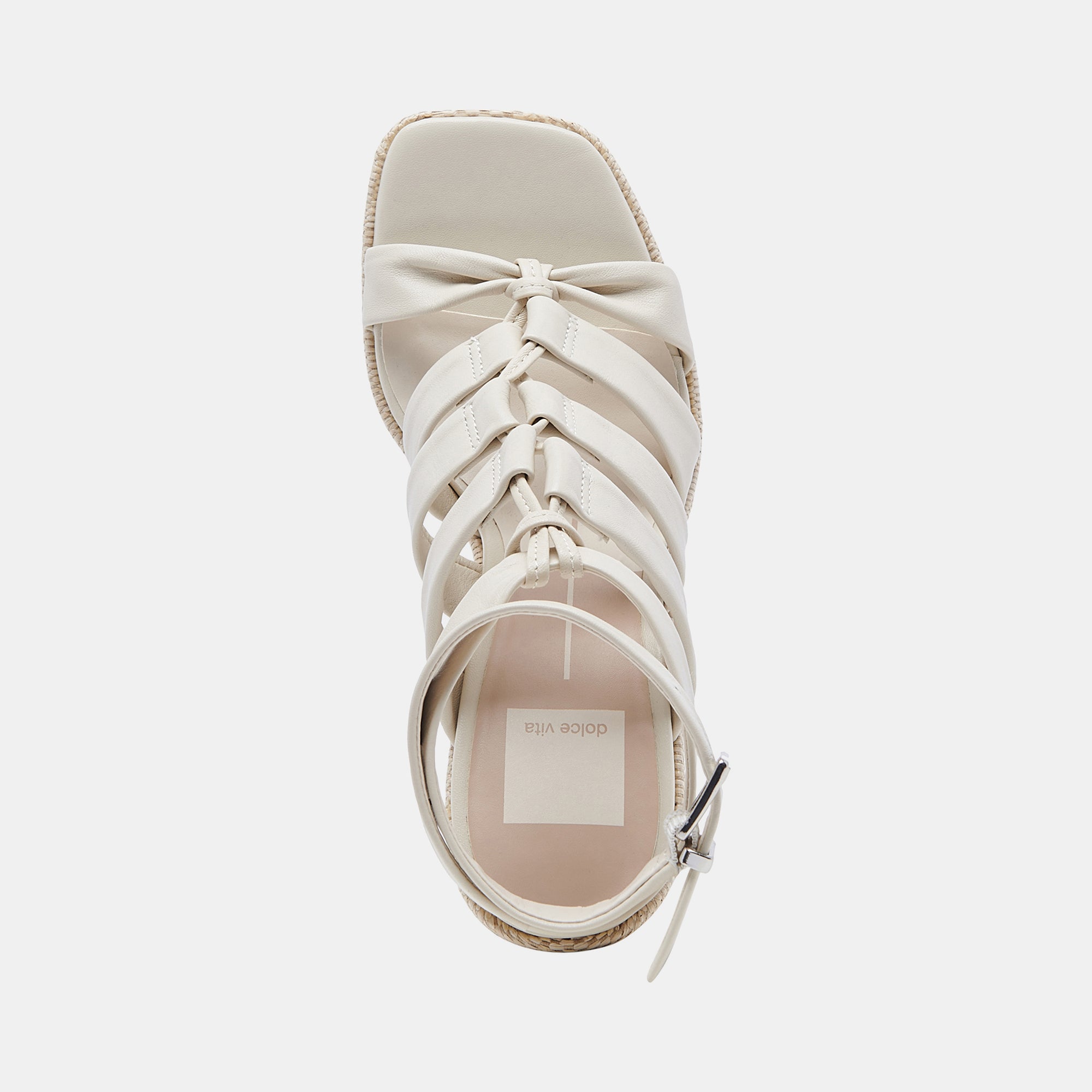 OLEMA HEELS IVORY LEATHER – Dolce Vita