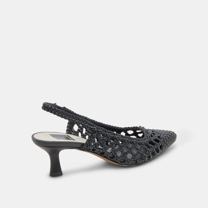 OLYMPA HEELS BLACK STELLA