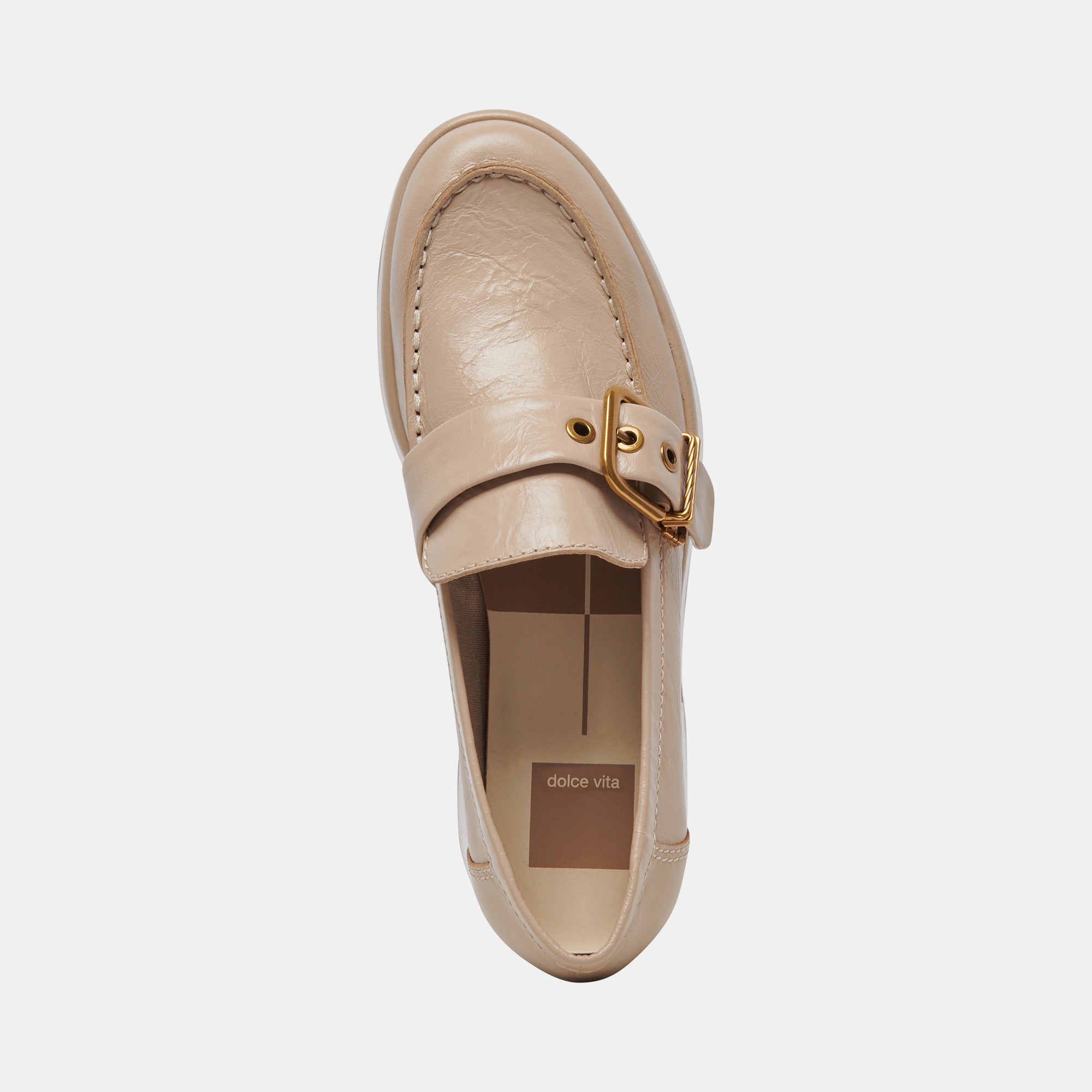 Yonder Loafers Sesame Crinkle Patent | Women's Sesame Loafers