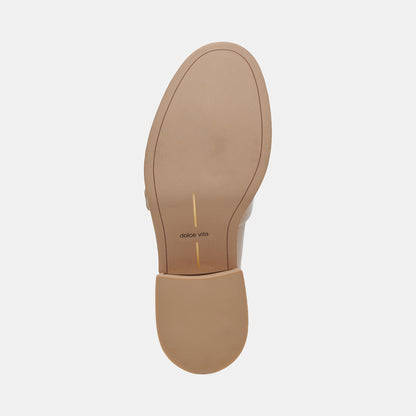 YONDER LOAFERS SESAME CRINKLE PATENT