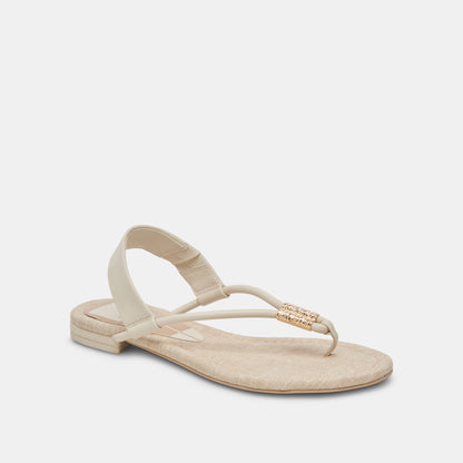 BACEY SANDALS IVORY STELLA