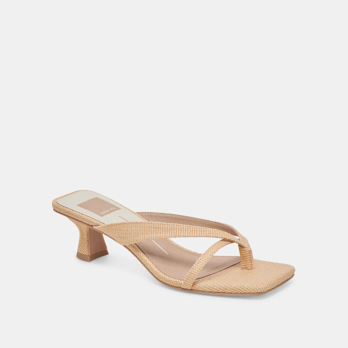 BREVEL HEELS NATURAL RAFFIA – Dolce Vita