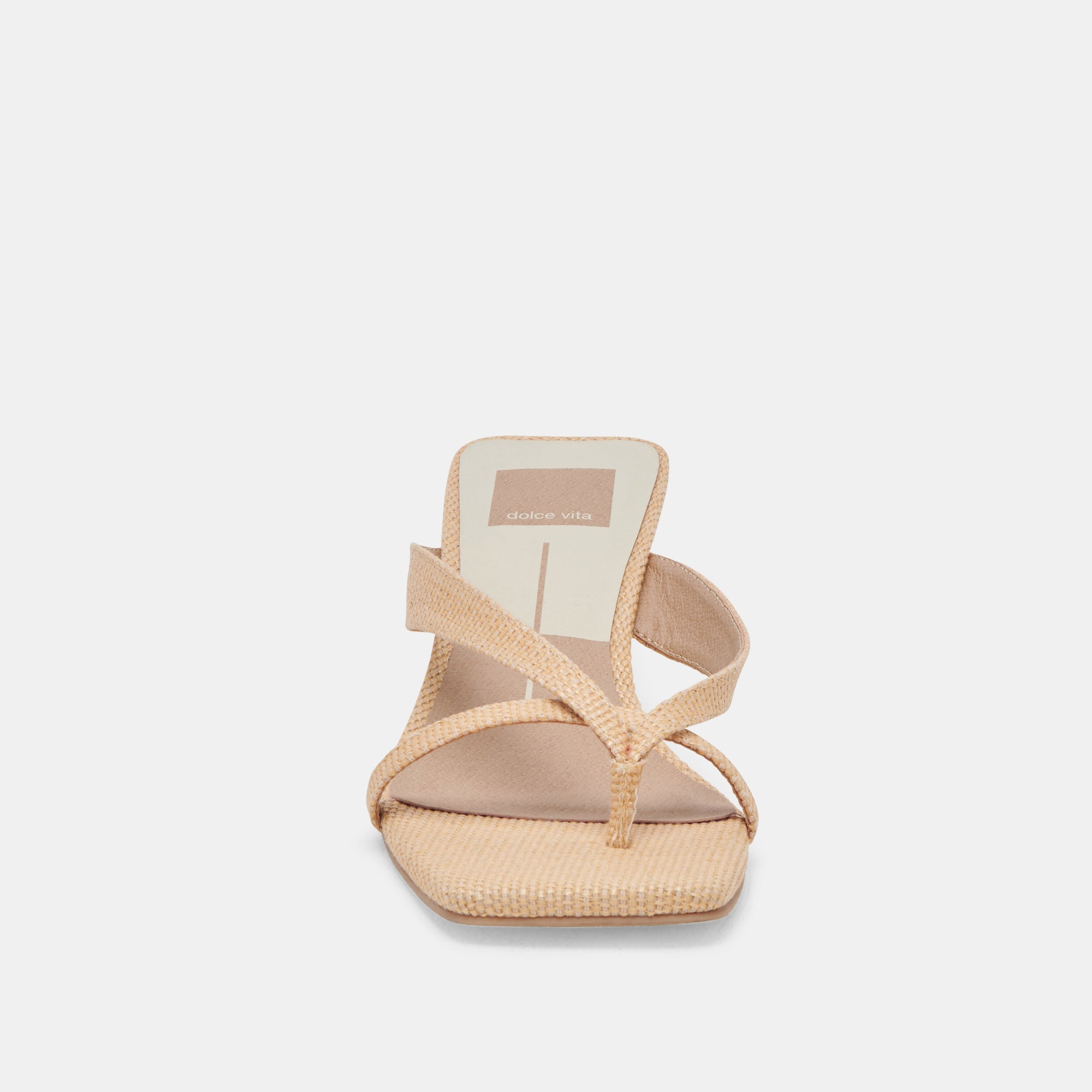 BREVEL HEELS NATURAL RAFFIA – Dolce Vita