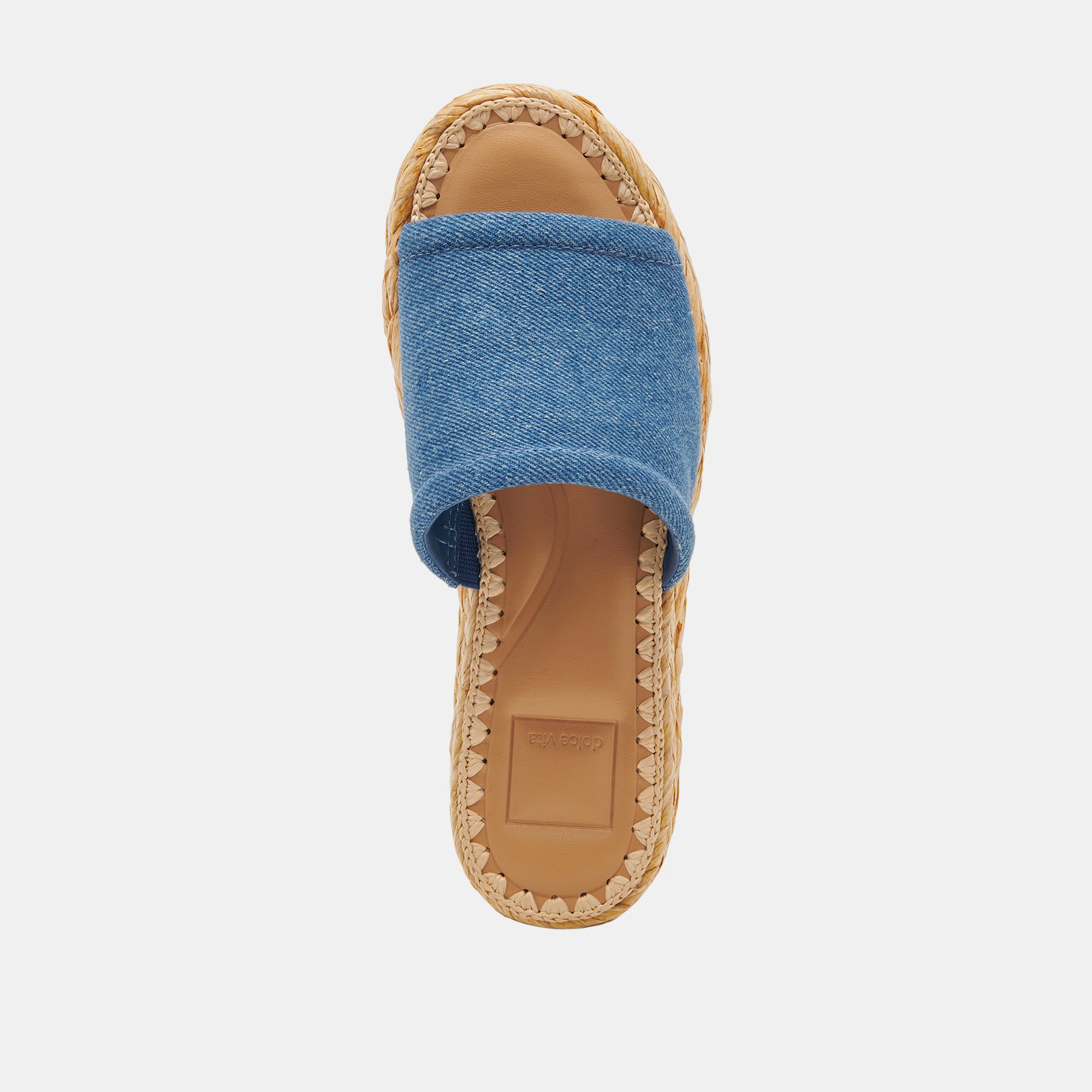 CHAVI SANDALS BLUE DENIM – Dolce Vita