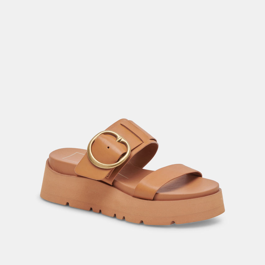 DEX SANDALS TAN LEATHER