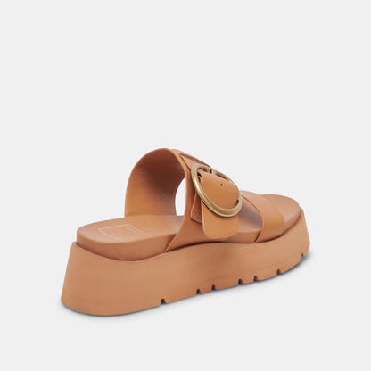 DEX SANDALS TAN LEATHER