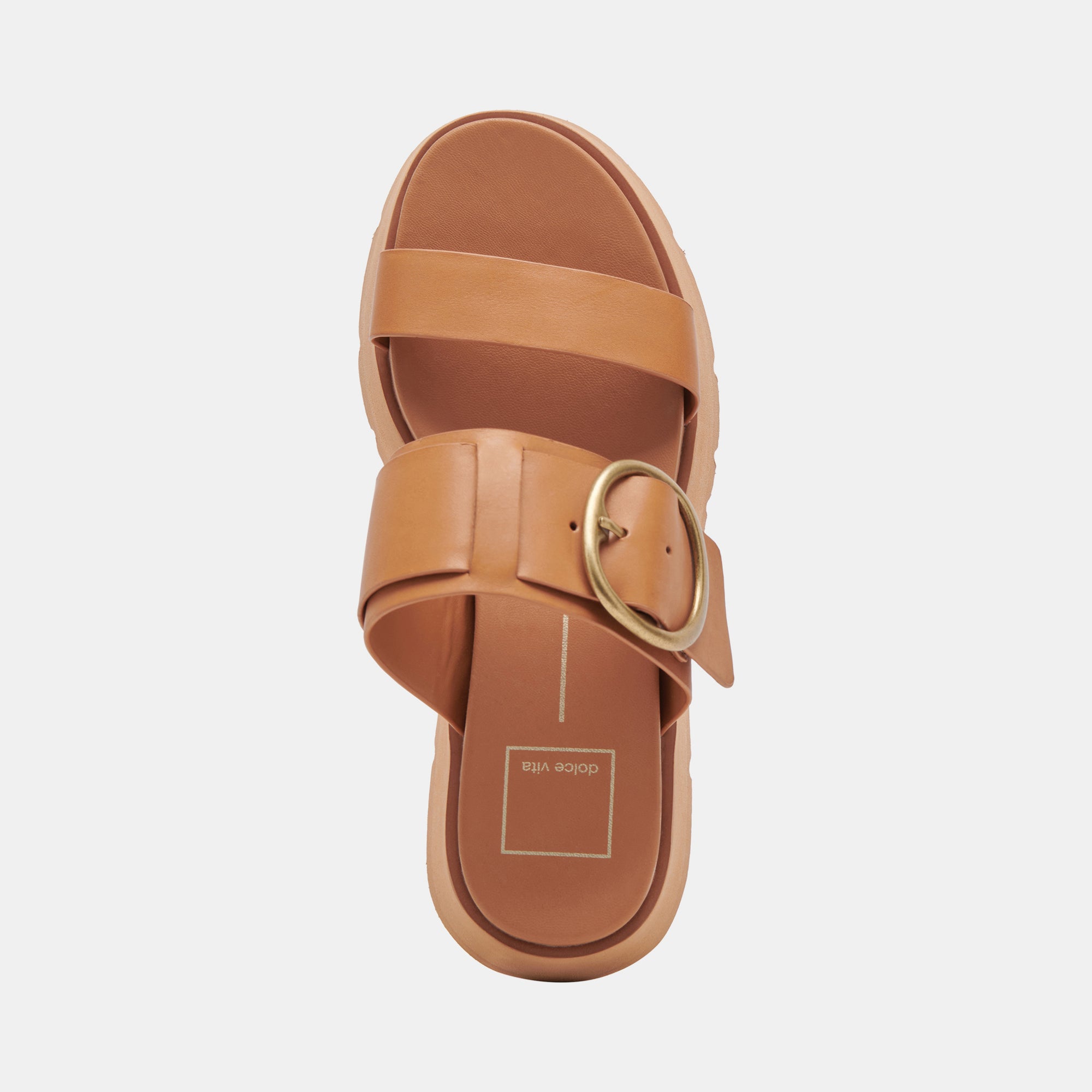 DEX SANDALS TAN LEATHER – Dolce Vita