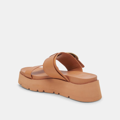 DEX SANDALS TAN LEATHER