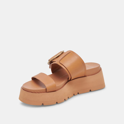 DEX SANDALS TAN LEATHER