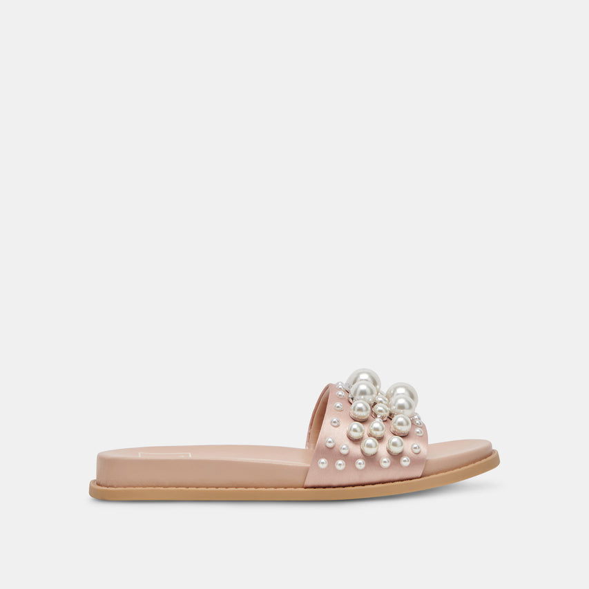 GABBI PEARL SANDALS BLUSH PEARLS